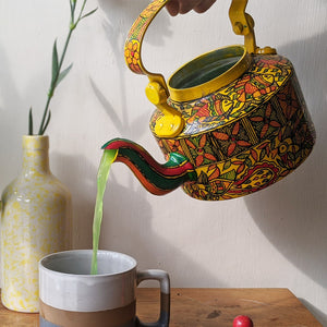 Hand-Painted Kettles