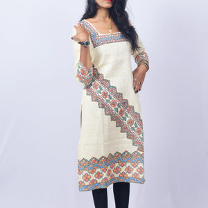 Hand-Painted Stiched Kurtis