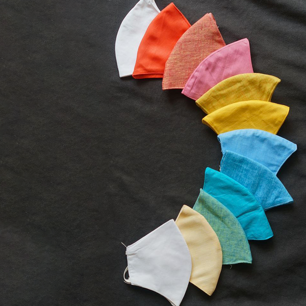 Colourful Face Masks (Set of 12)