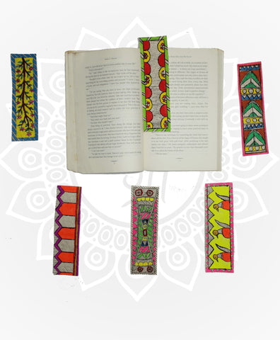 Book Marks Set of 5 Mithila Gram