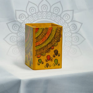 Handcrafted Pen Stand Mithila Gram