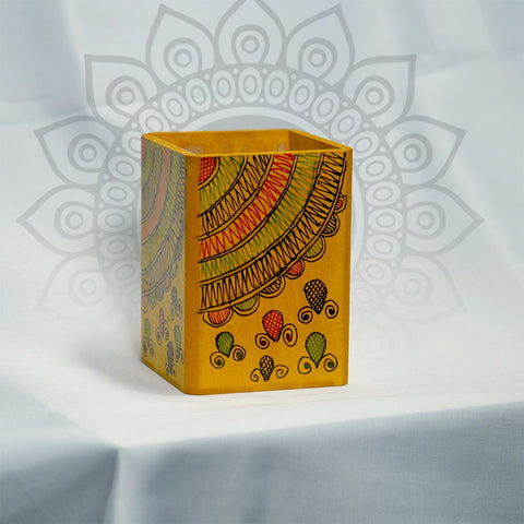 Handcrafted Pen Stand Mithila Gram