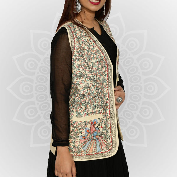 Handpainted Ladies Bandi Mithila Gram