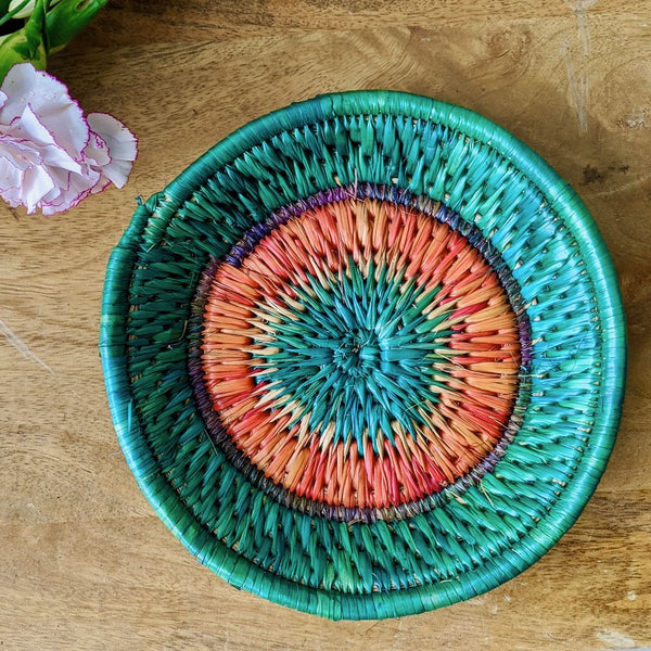 Sikki Grass Decor Plate Mithila Gram