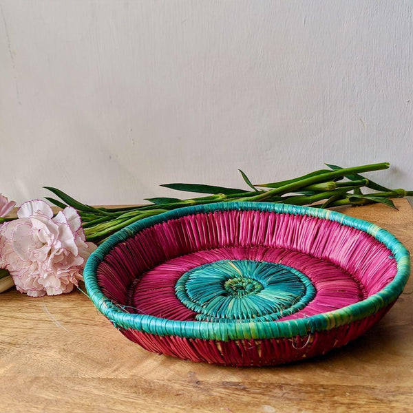 Sikki Grass Decor Plate Mithila Gram