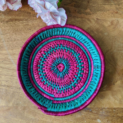 Sikki Grass Decor Plate Mithila Gram